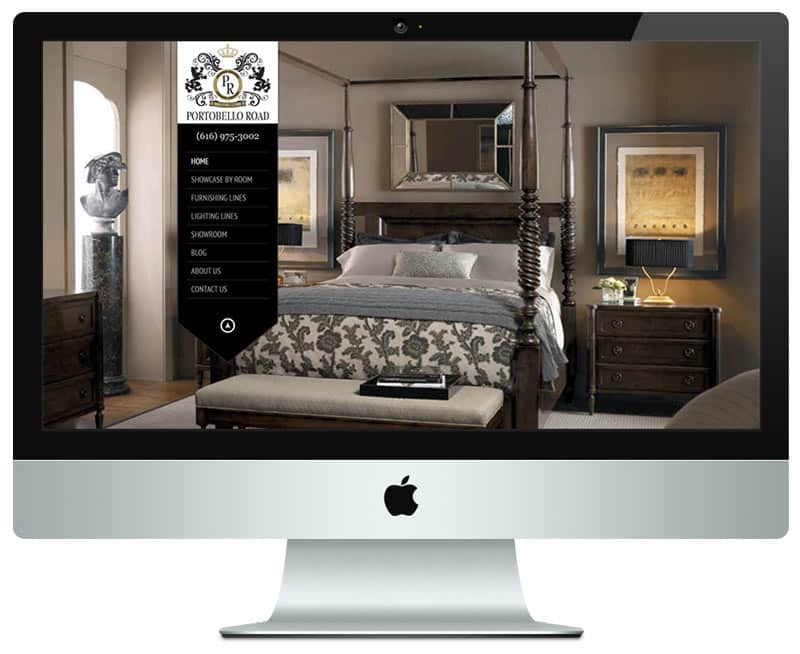 Retail Web Design Furniture